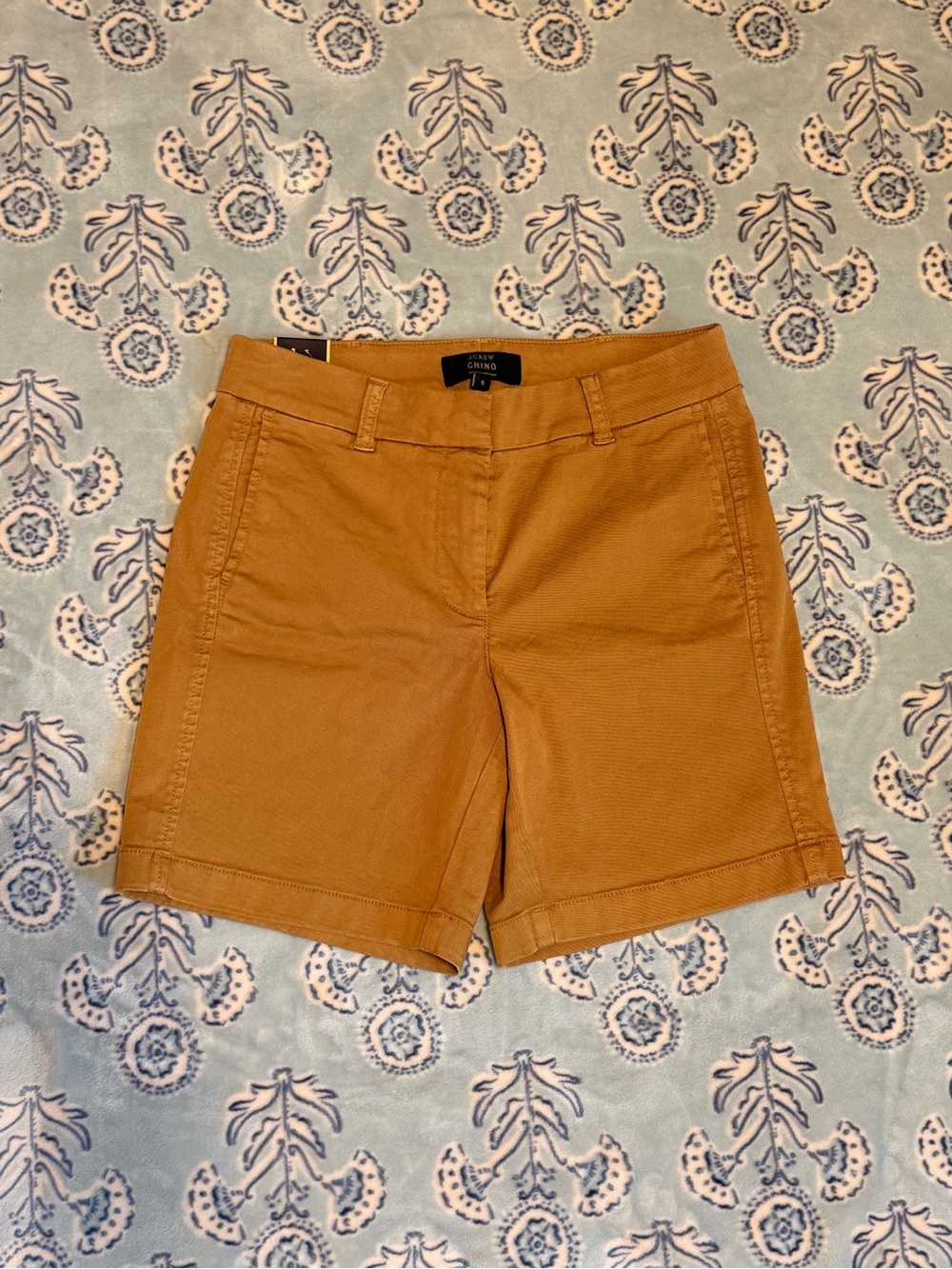 J. Crew Women's Tan Chino Bermuda Shorts